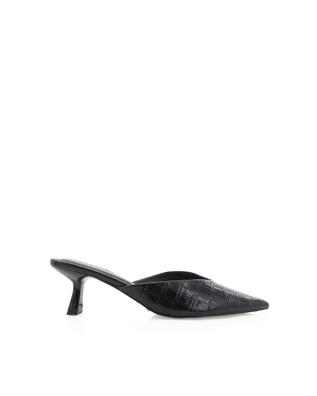 ADELE - BLACK PATENT CROC