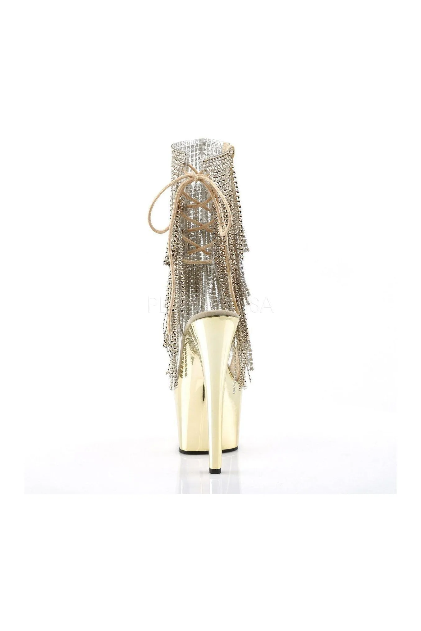 ADORE-1017RSF Platform Boot  | Clear Vinyl