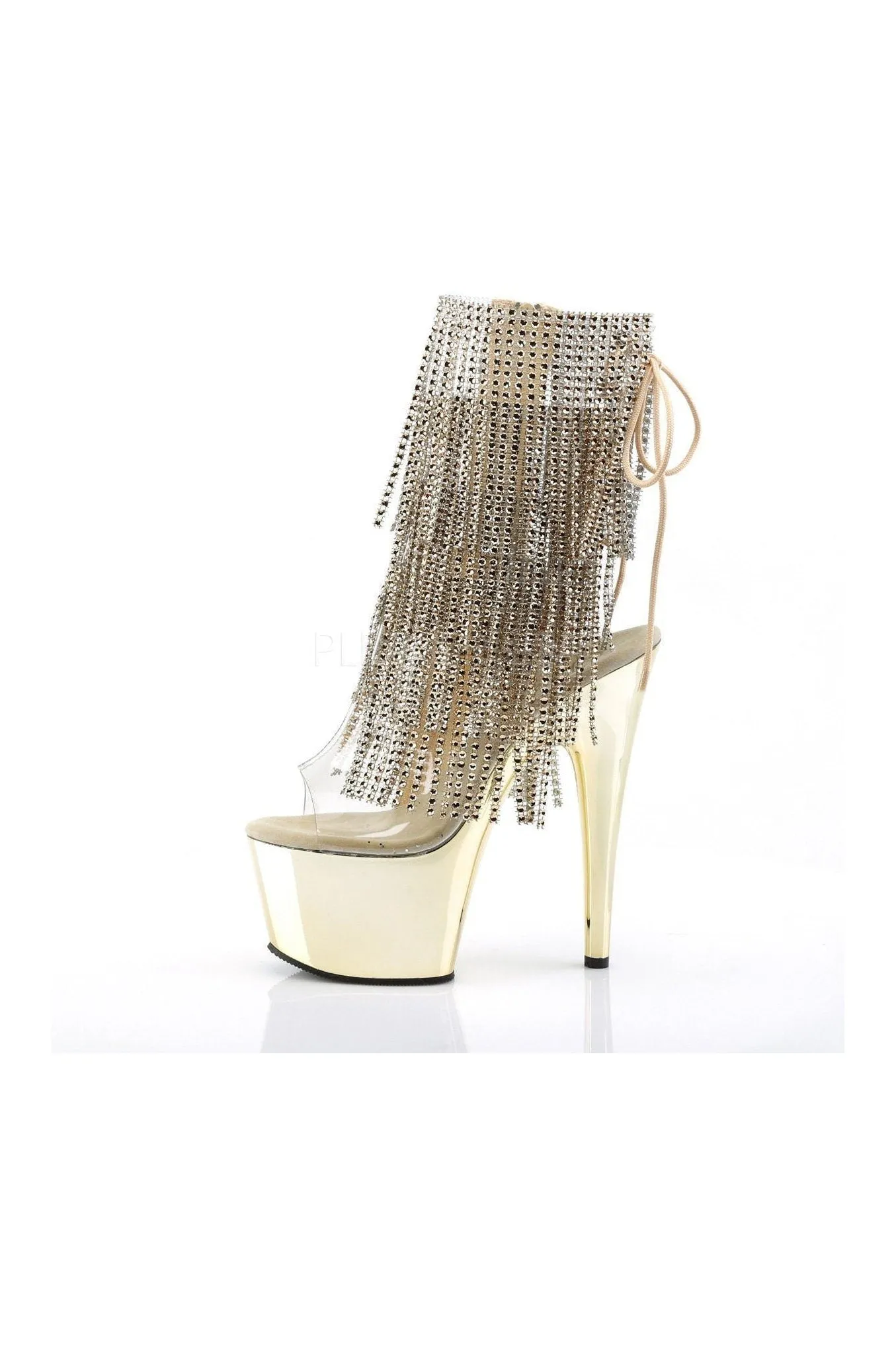 ADORE-1017RSF Platform Boot  | Clear Vinyl
