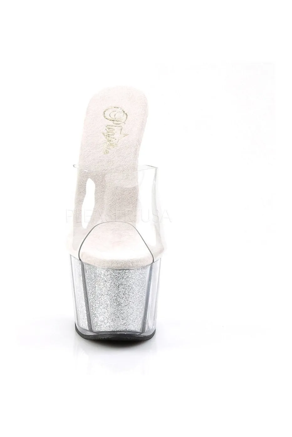 ADORE-701G Platform Slide  | Clear Vinyl