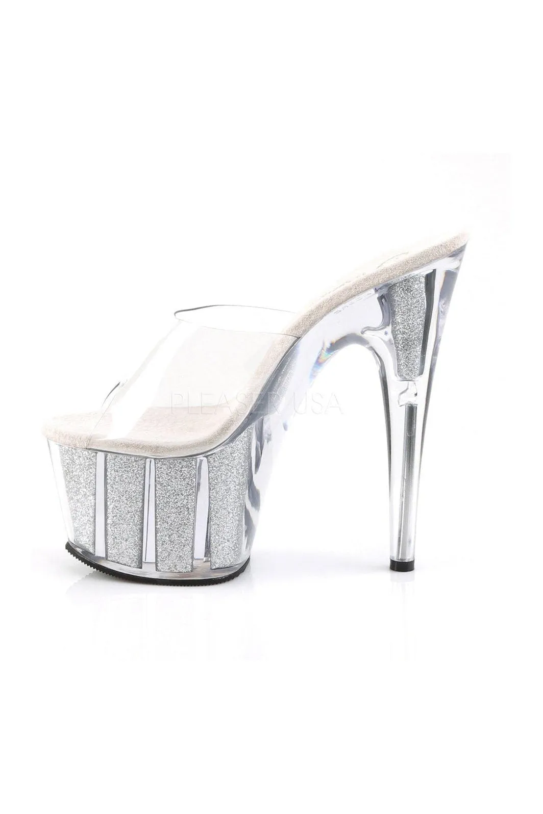 ADORE-701G Platform Slide  | Clear Vinyl