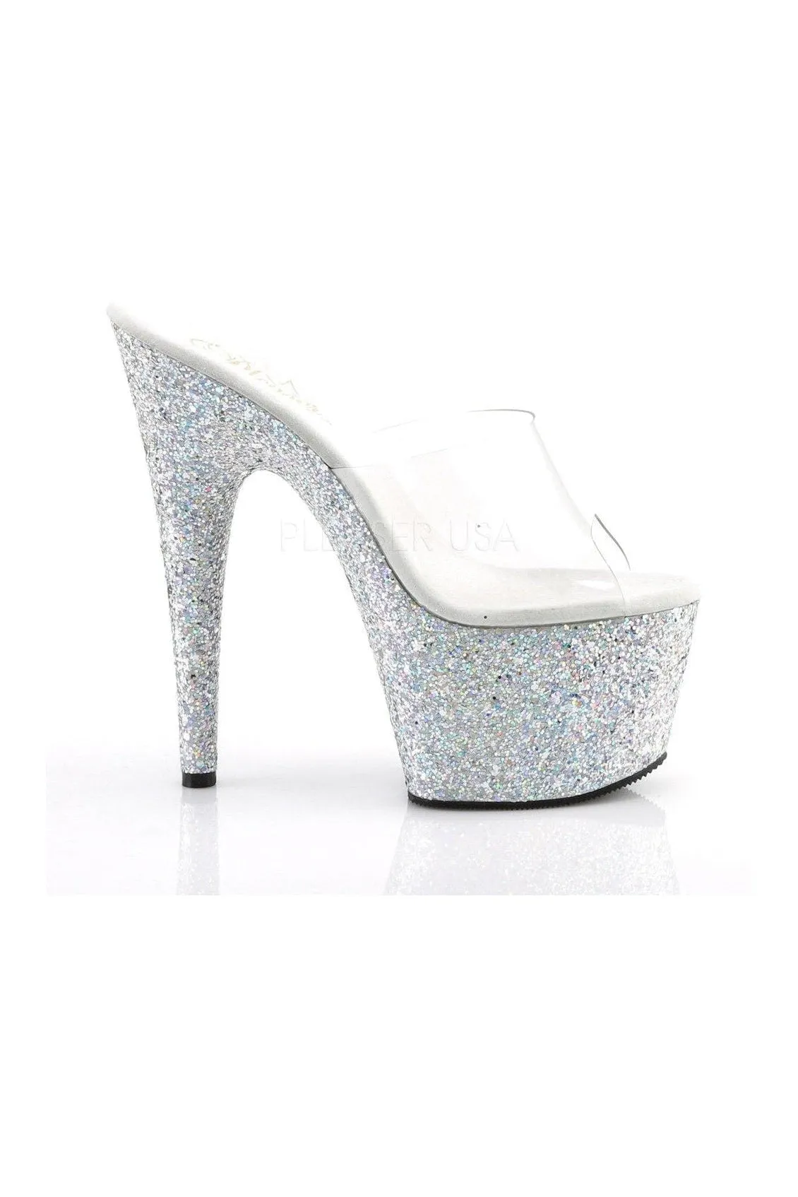 ADORE-701LG Platform Slide  | Clear Vinyl