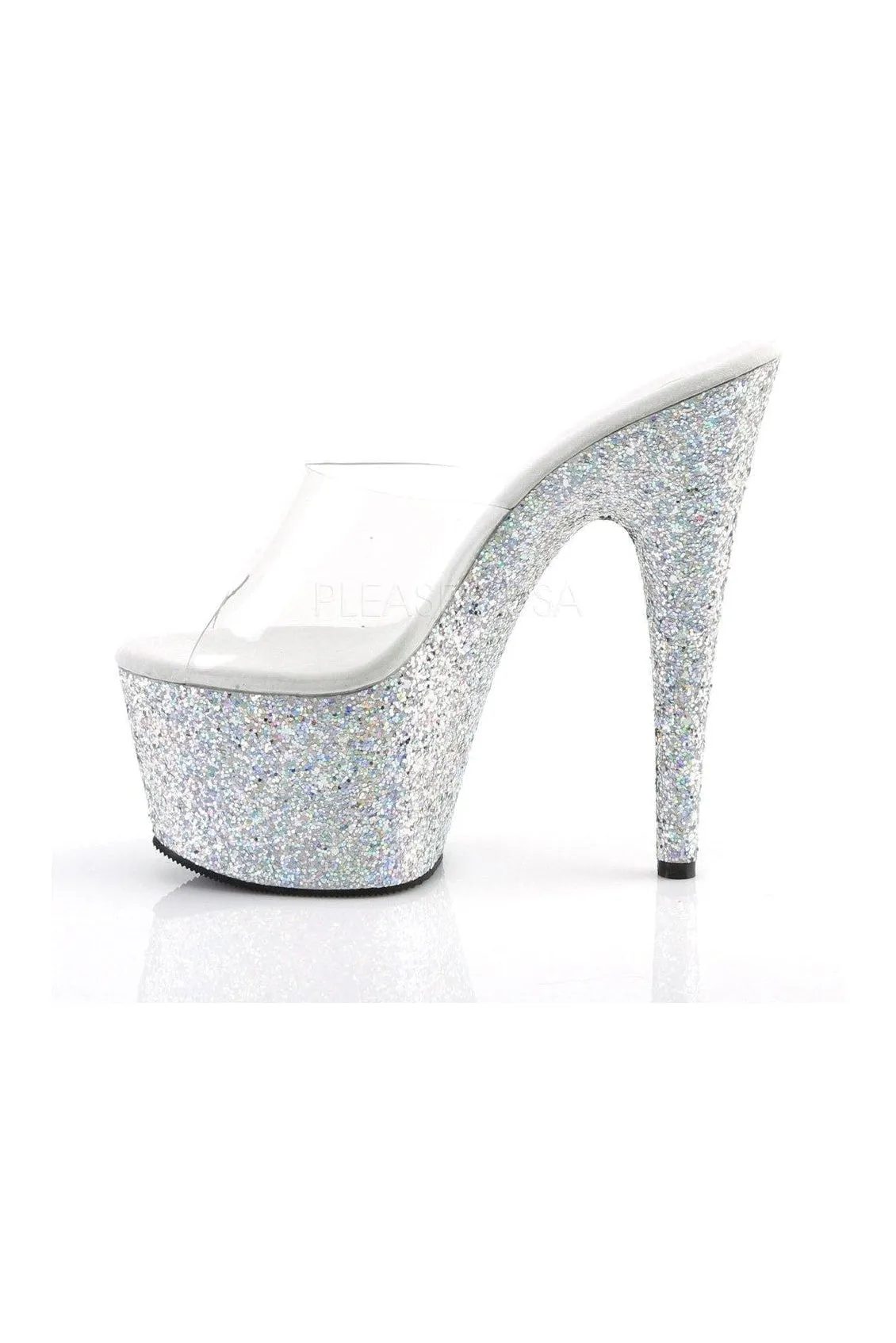 ADORE-701LG Platform Slide  | Clear Vinyl