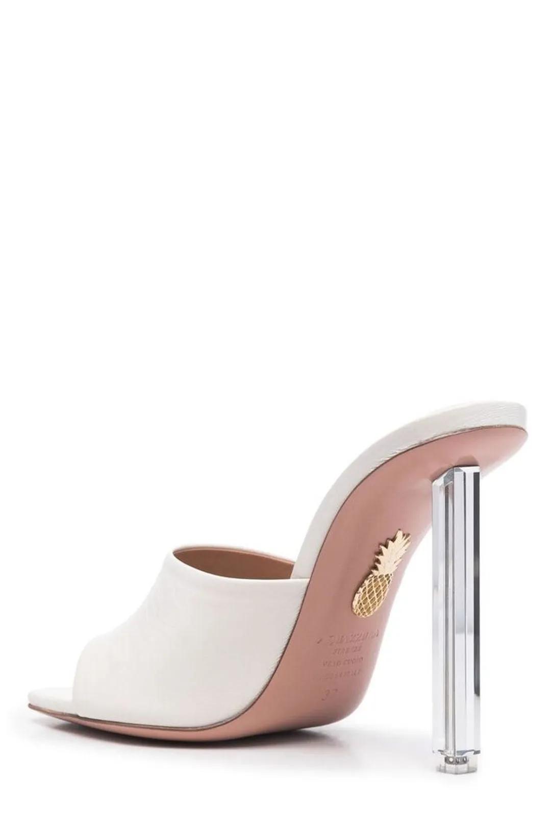 Aquazzura Square-Toe Heeled Sandals