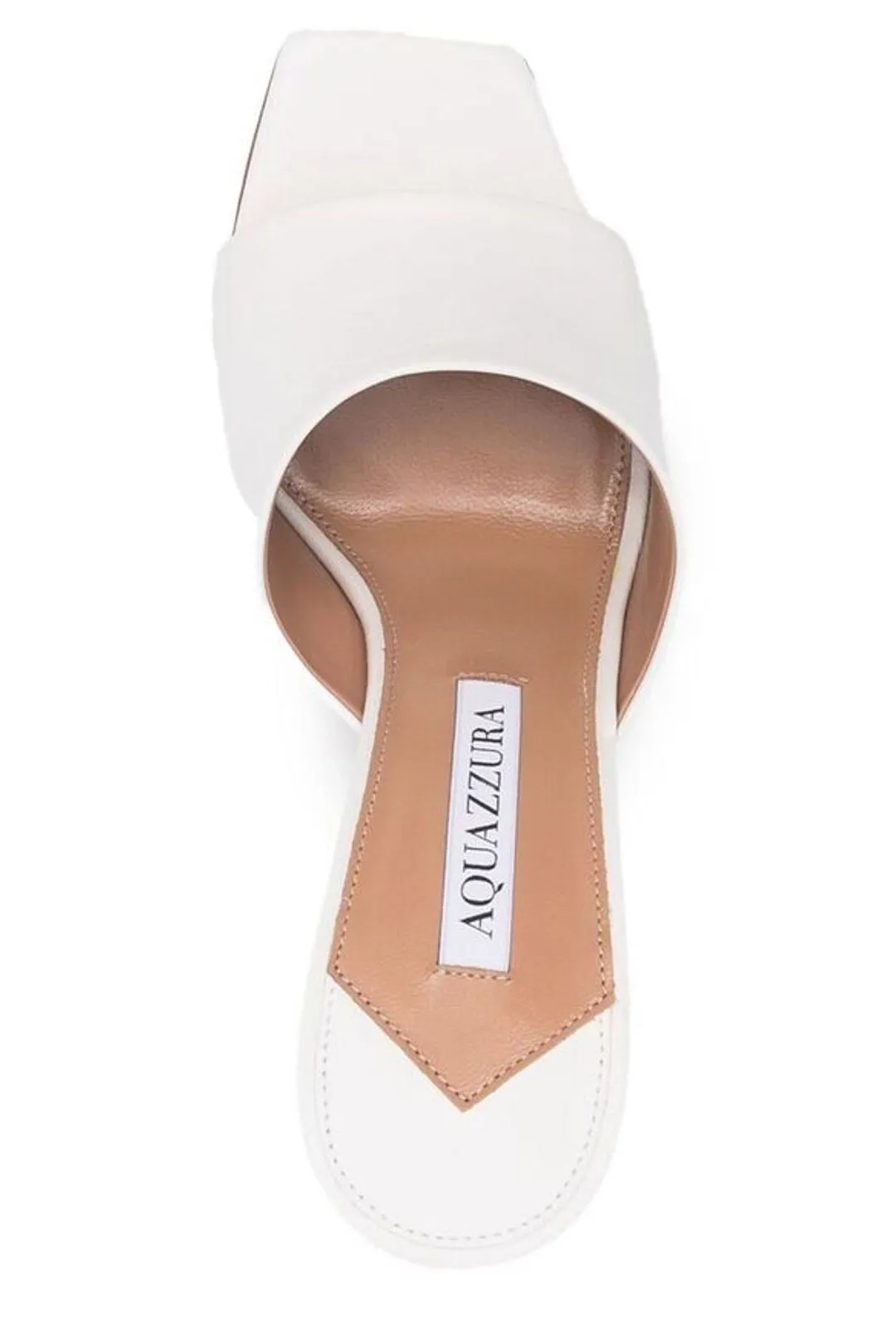 Aquazzura Square-Toe Heeled Sandals