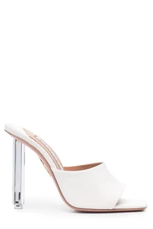 Aquazzura Square-Toe Heeled Sandals