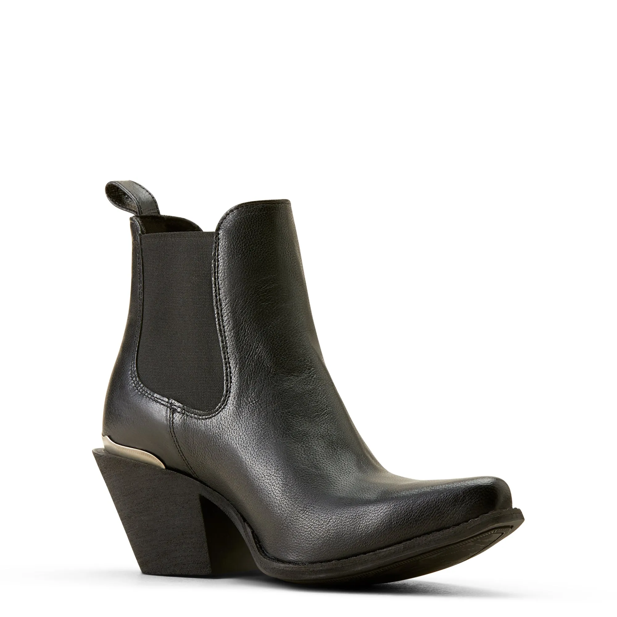 Ariat Ladies 10051057 Bradley Western Ankle Boots in Bohemian Black