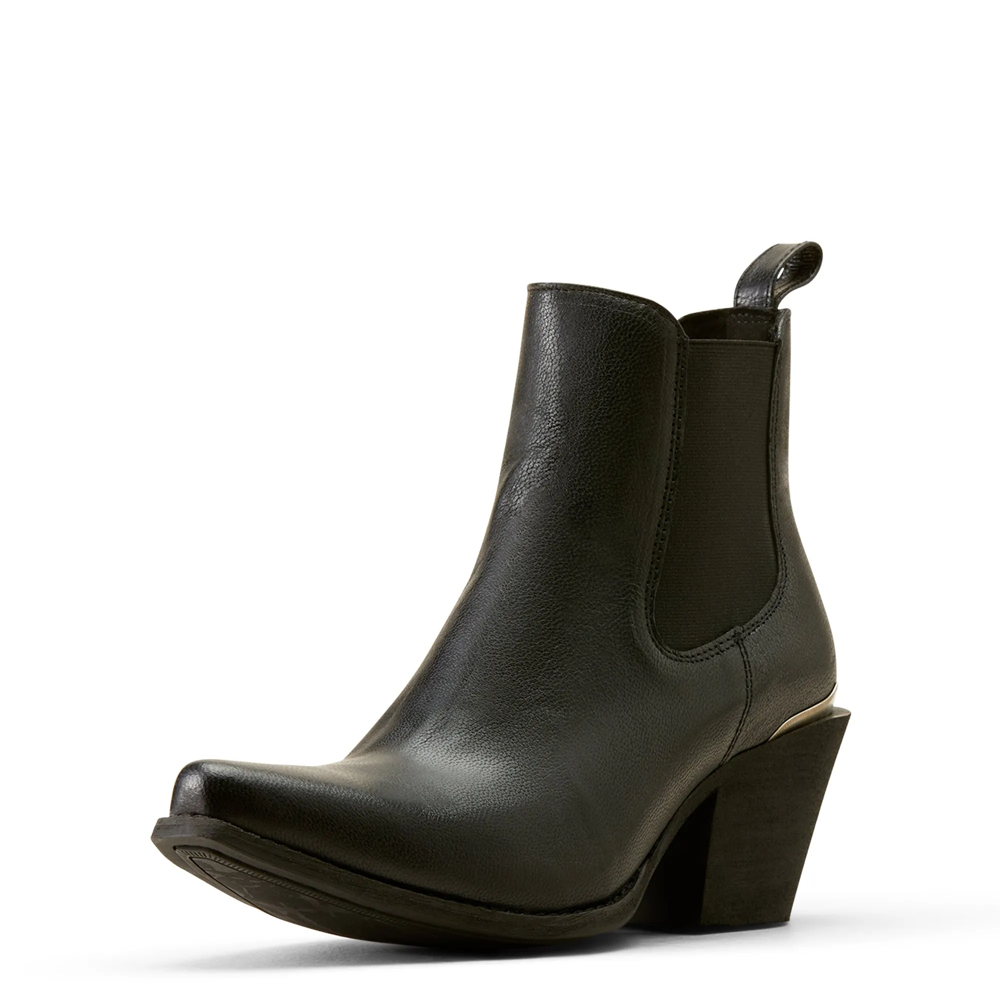 Ariat Ladies 10051057 Bradley Western Ankle Boots in Bohemian Black