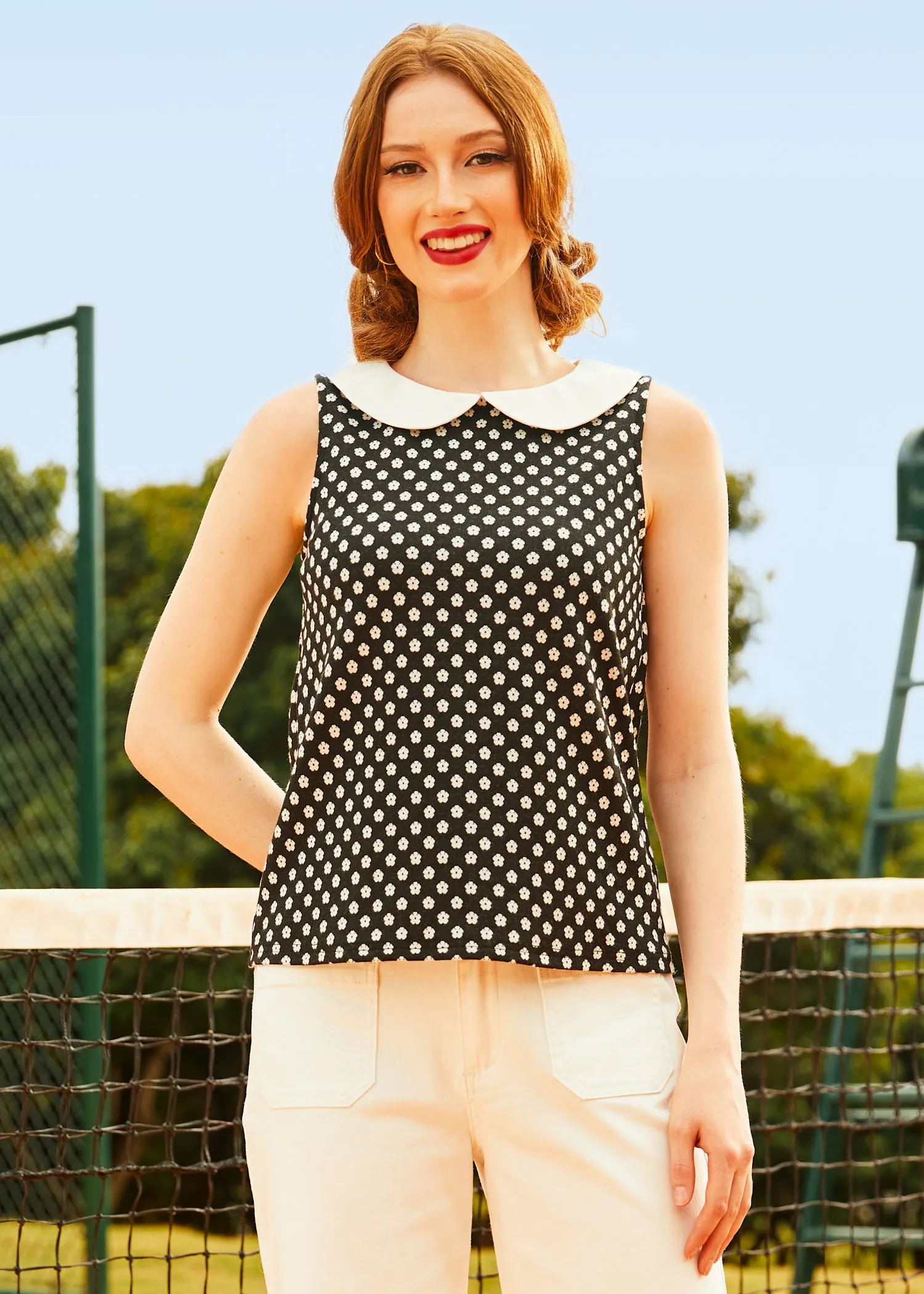 Atomic Age Sleeveless Top