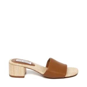 Blanche Slide TAN LEATHER