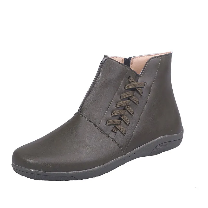 Brown Ankle Boots For Women