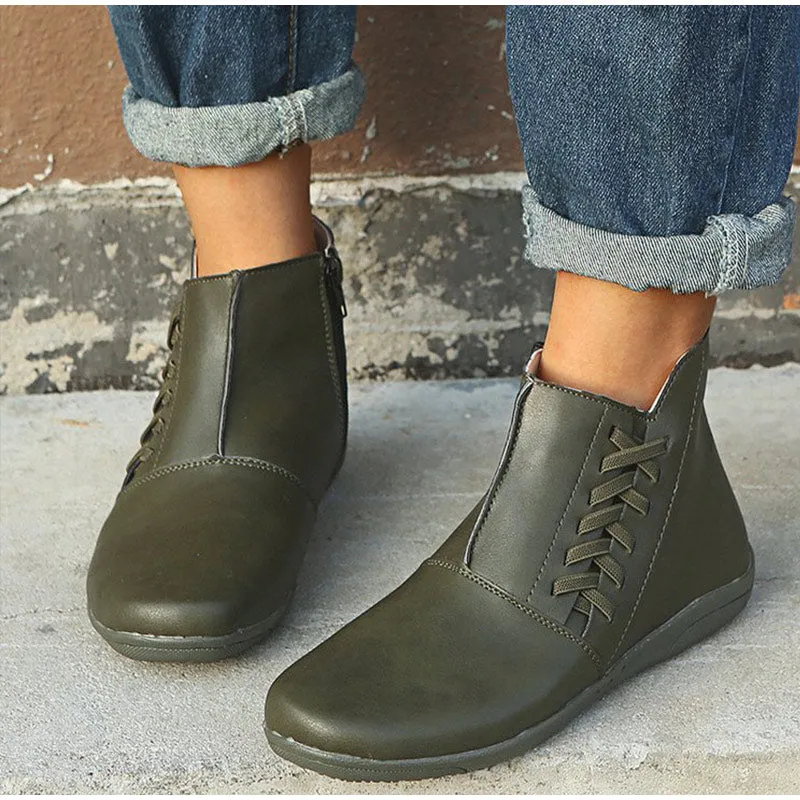 Brown Ankle Boots For Women
