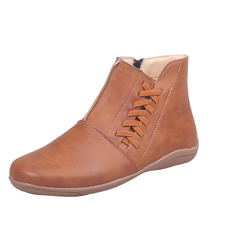 Brown Ankle Boots For Women