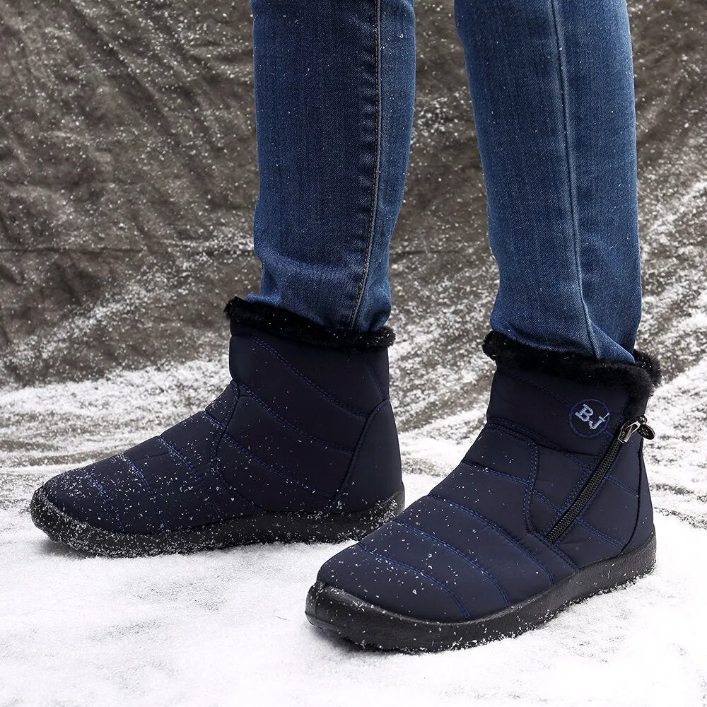 Casual Women Snow Boots Waterproof Warm Lining Winter Ankle