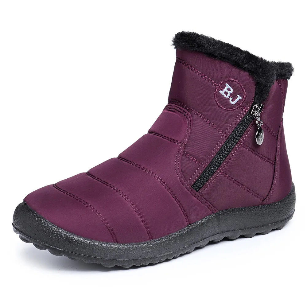 Casual Women Snow Boots Waterproof Warm Lining Winter Ankle