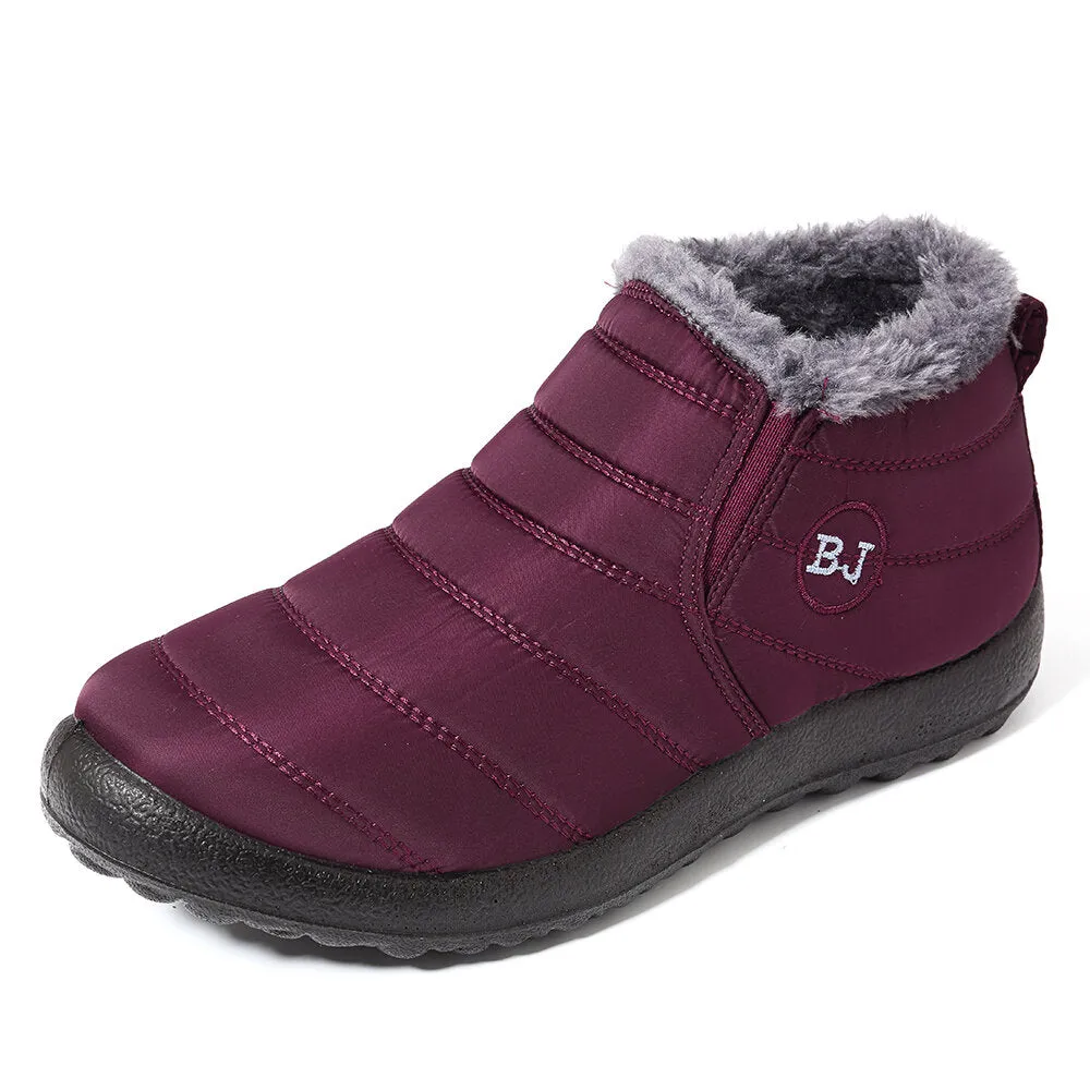 Casual Women Snow Boots Waterproof Warm Lining Winter Ankle