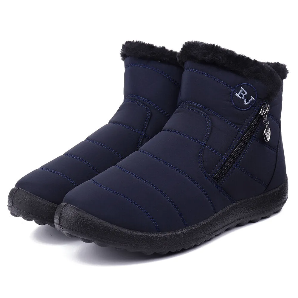 Casual Women Snow Boots Waterproof Warm Lining Winter Ankle