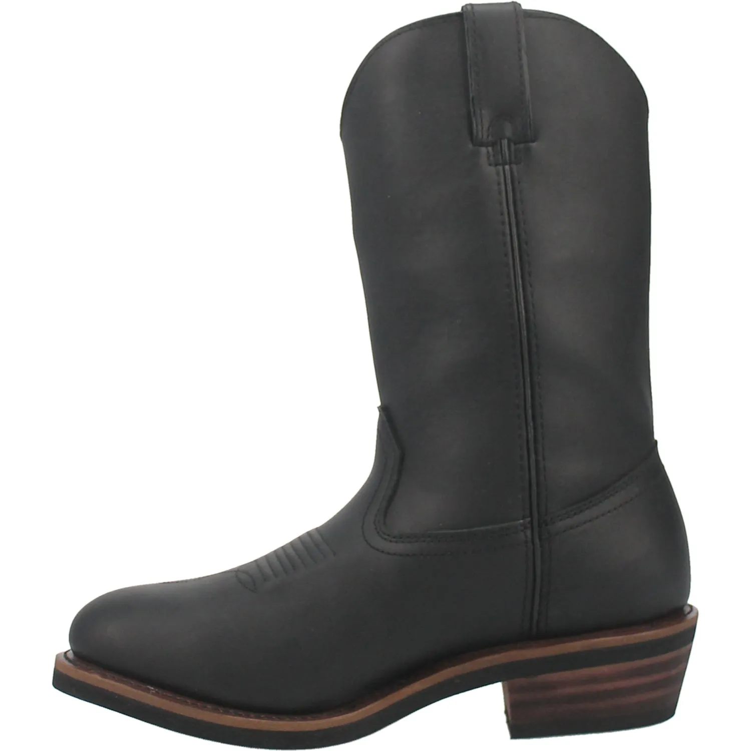 Dan Post Mens Albuqueque Waterproof Work Boots Leather Black 10.5 EW