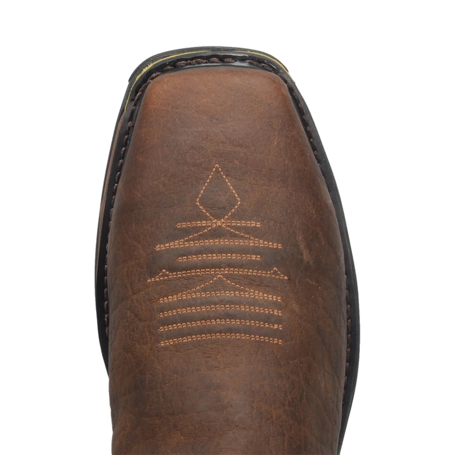 Dan Post Mens Cyclone Work Boots Leather Gray/Brown 11 M
