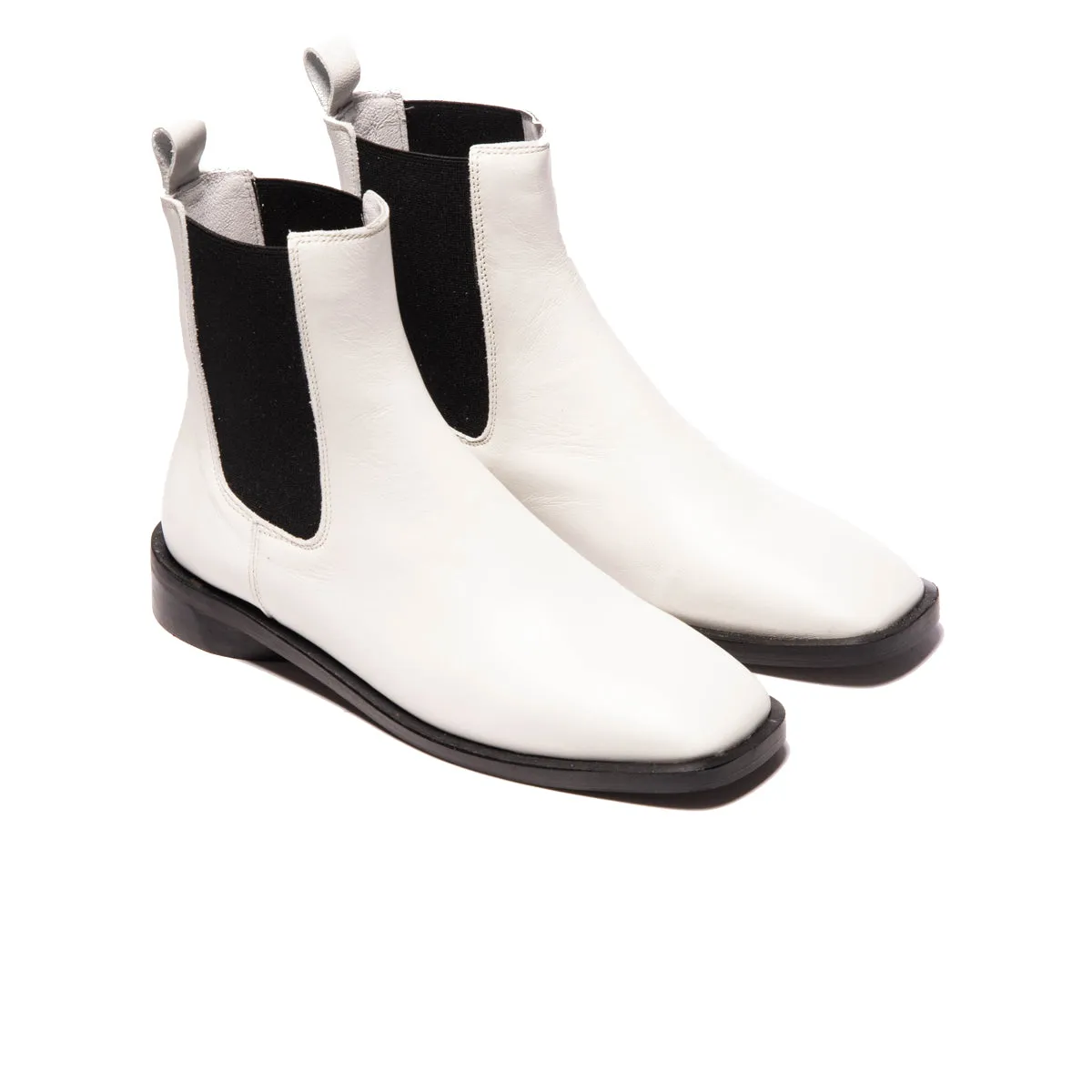 Durham White Leather