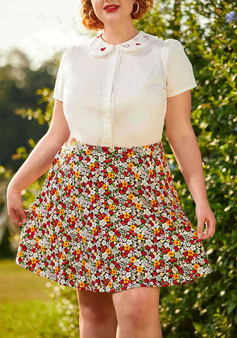 Excellence Attained Mini Skirt