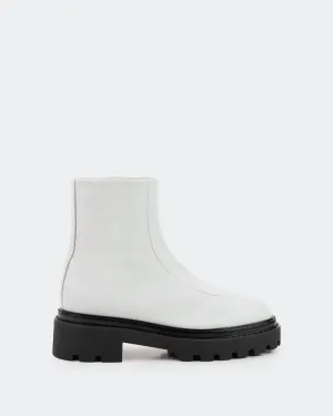 Fairside White Leather