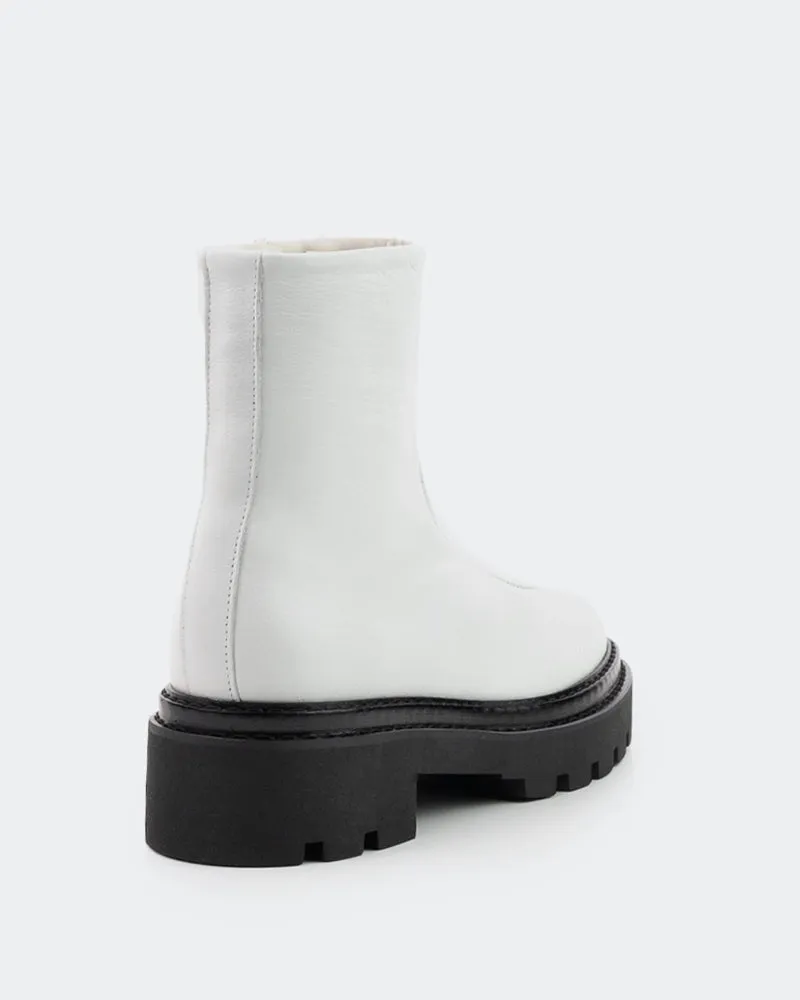 Fairside White Leather