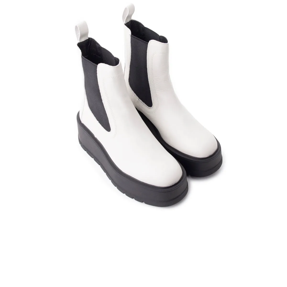 Imola Off White Leather