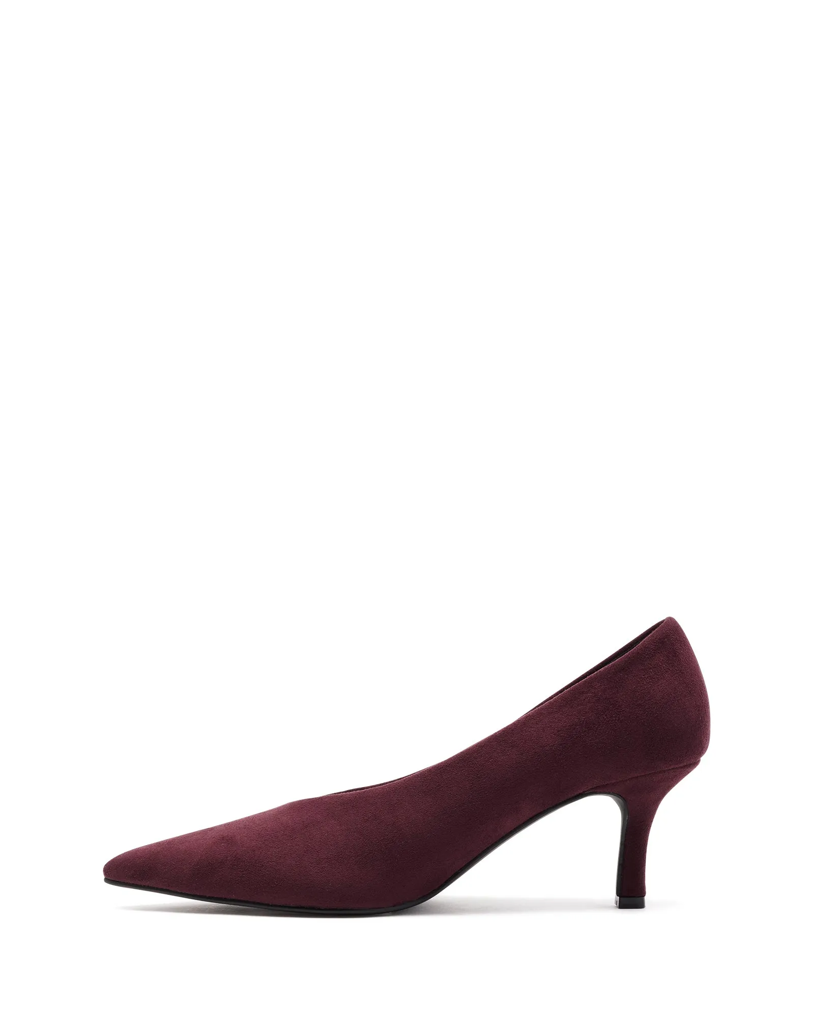 Jordyn Pump Bordeaux Suede