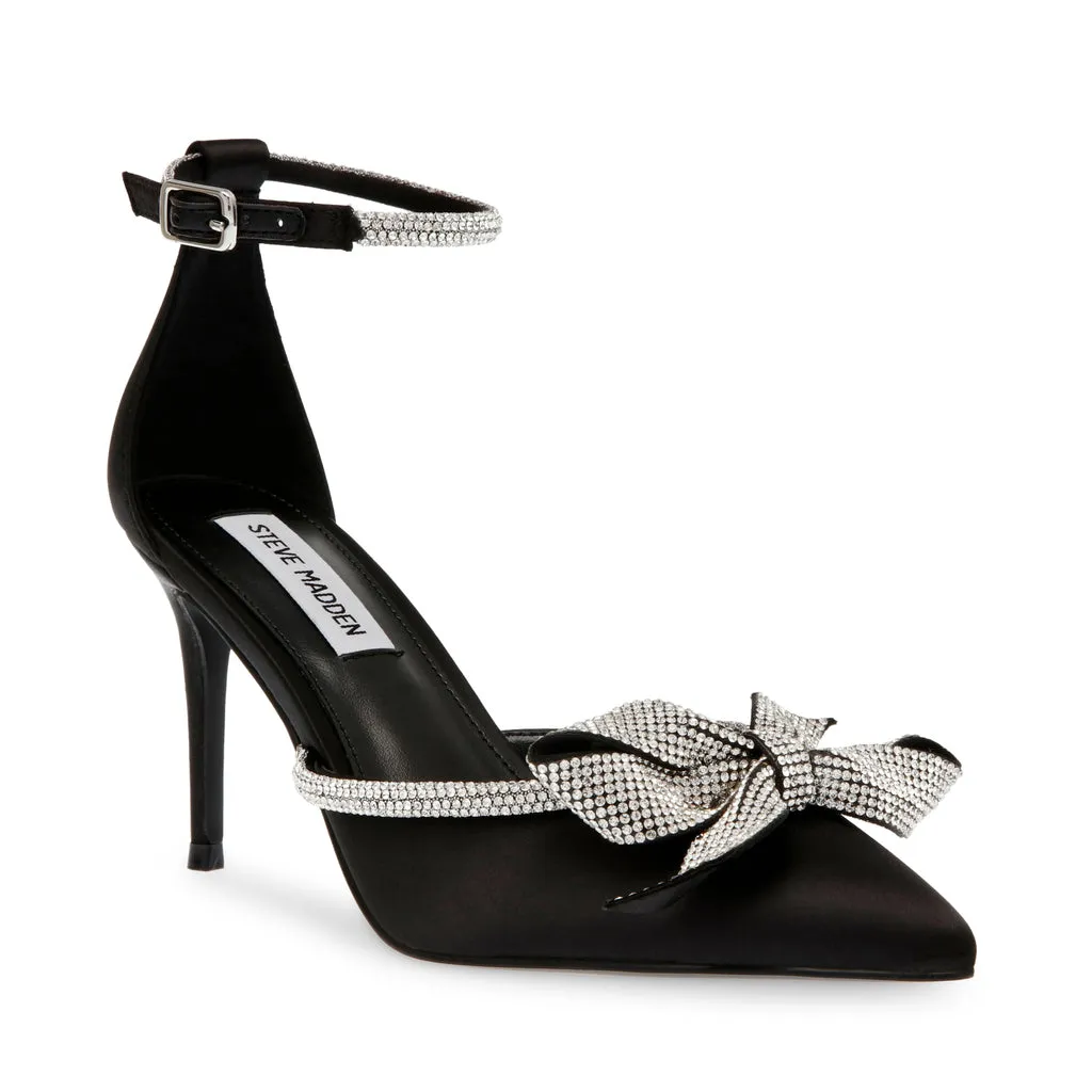 Lumiere Pump BLACK SATIN