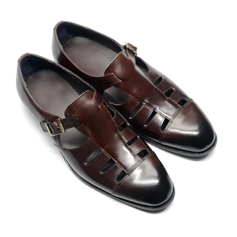 Men Genuine Leather Lace-up Oxford Dress Shoes
