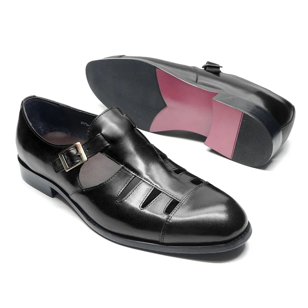 Men Genuine Leather Lace-up Oxford Dress Shoes