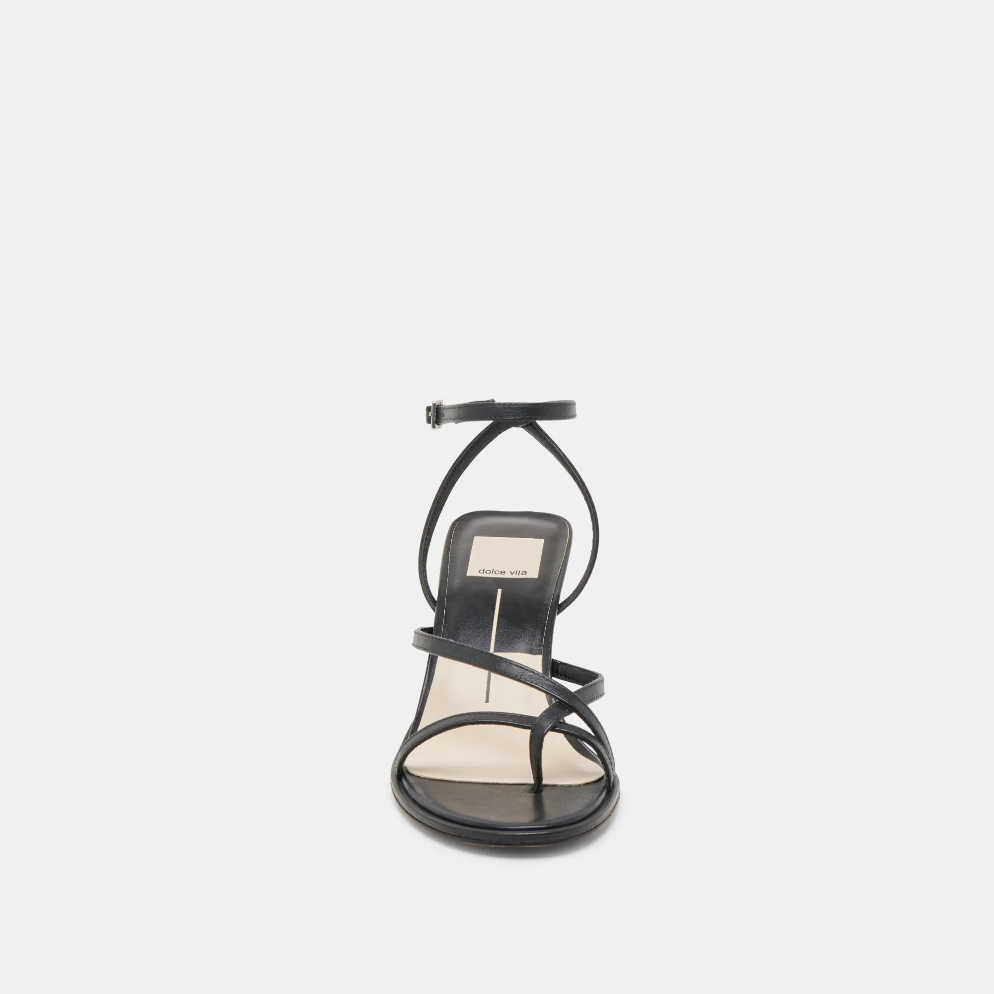 MORAH HEELS BLACK LEATHER