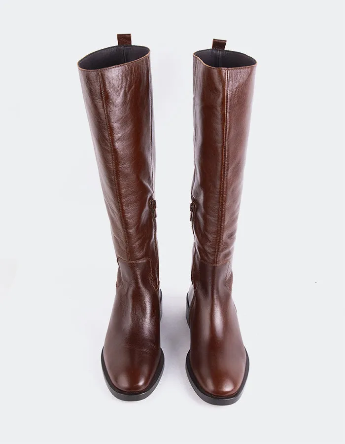 Moyle Chestnut Leather