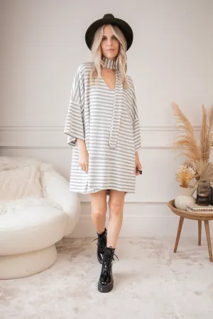 Never Lose Your Stripes Grey - Jurk