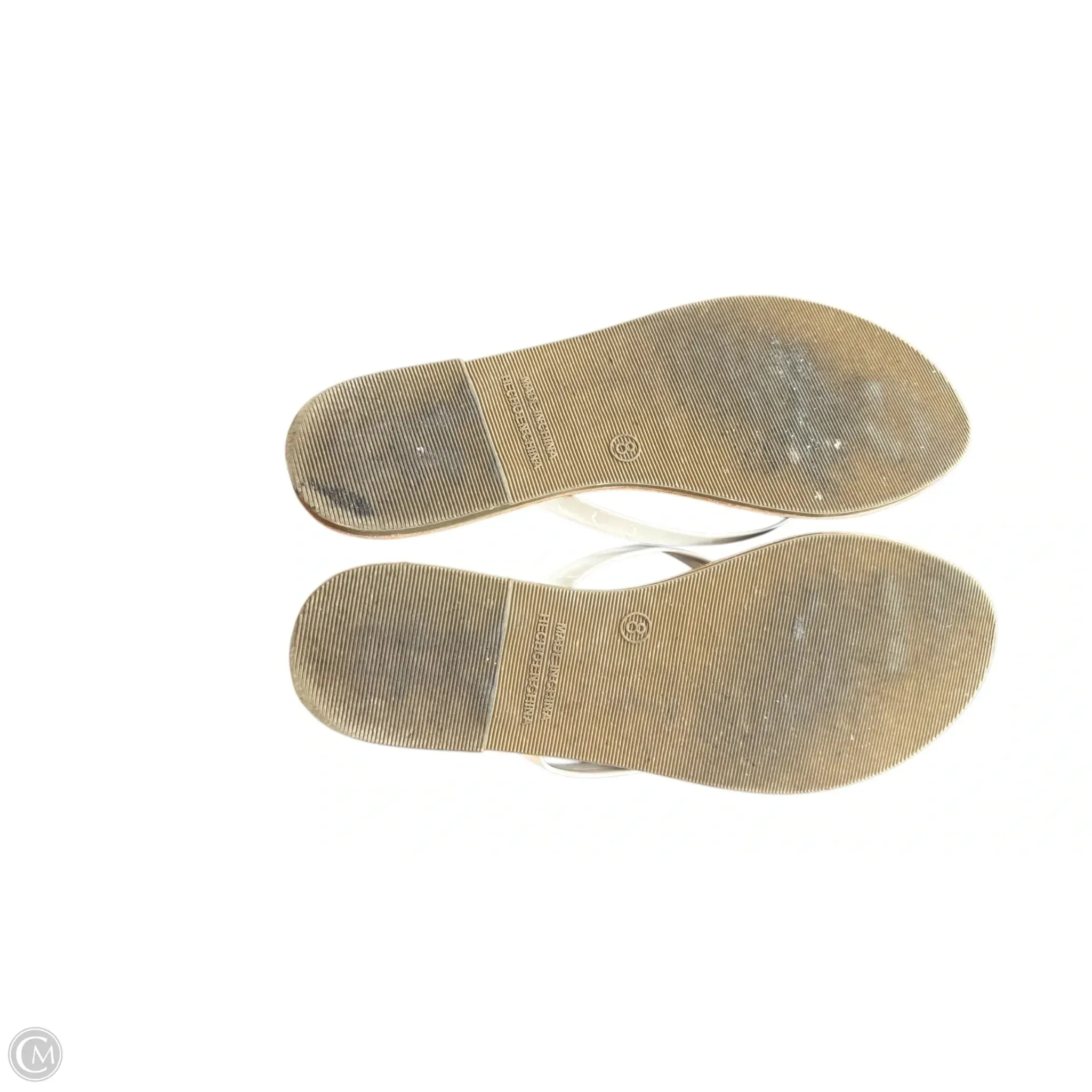 Sandals Flats By Old Navy In White, Size: 8