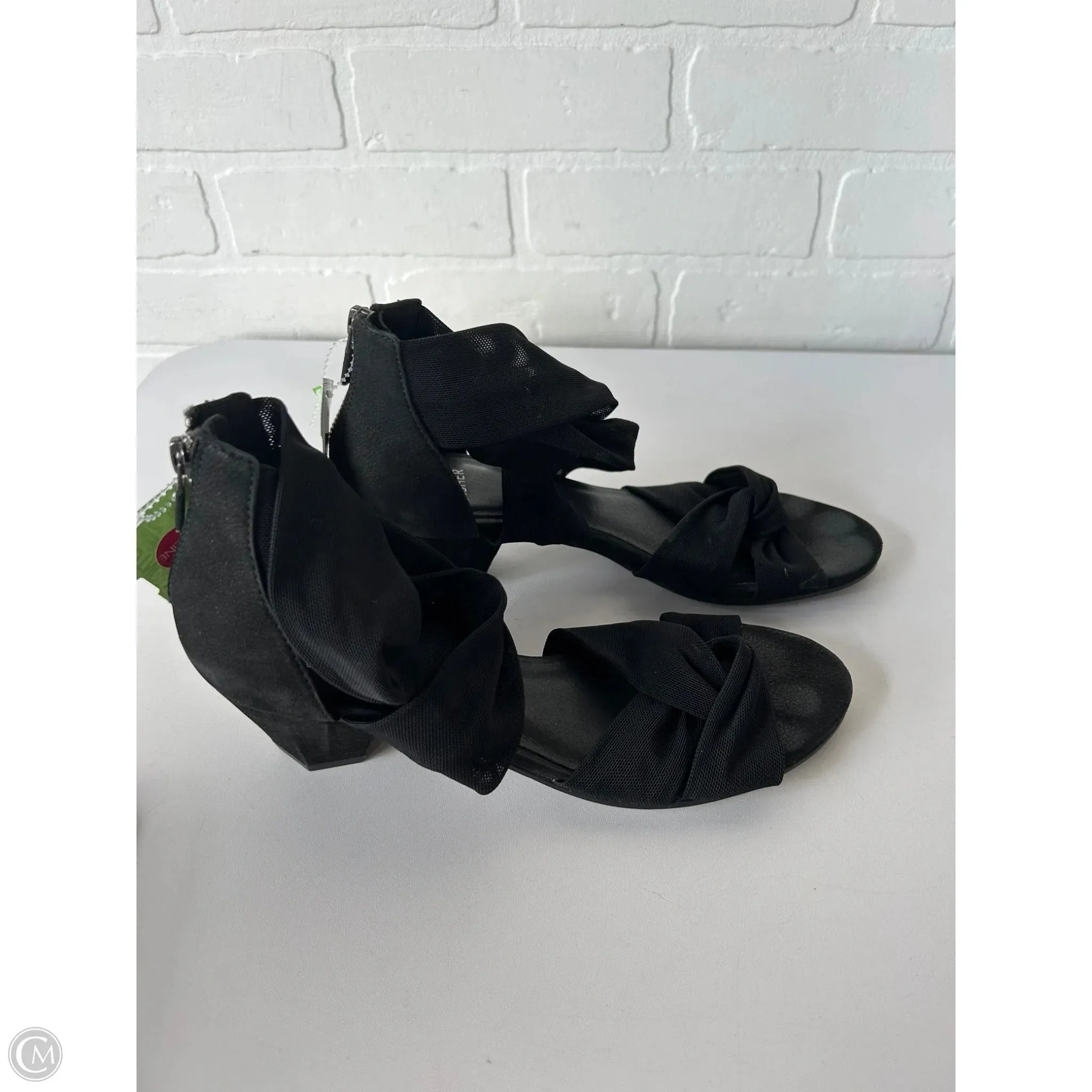 Sandals Heels Block By Eileen Fisher In Black, Size: 7.5