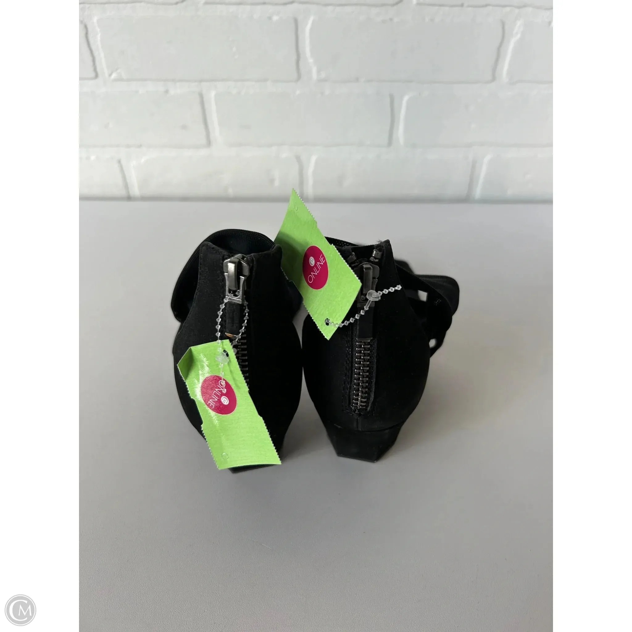 Sandals Heels Block By Eileen Fisher In Black, Size: 7.5