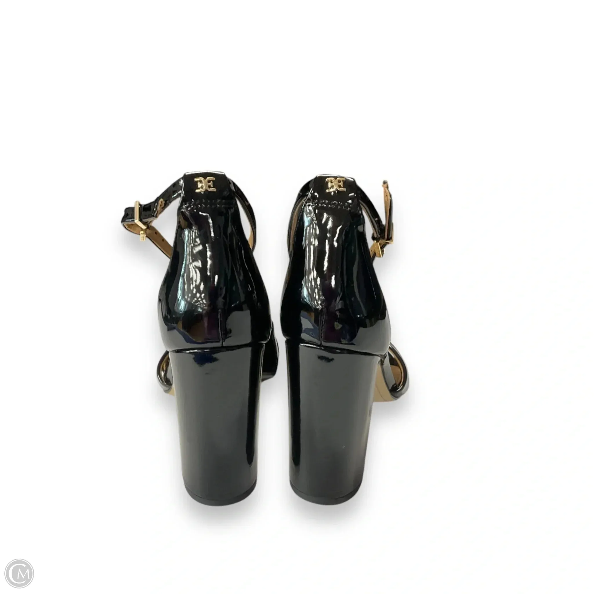 Sandals Heels Block By Sam Edelman In Black, Size: 8