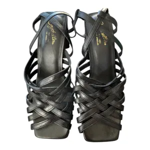Sandals Heels Block By Seychelles In Black, Size:6.5
