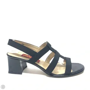 Sandals Heels Block By Vaneli In Black, Size: 9