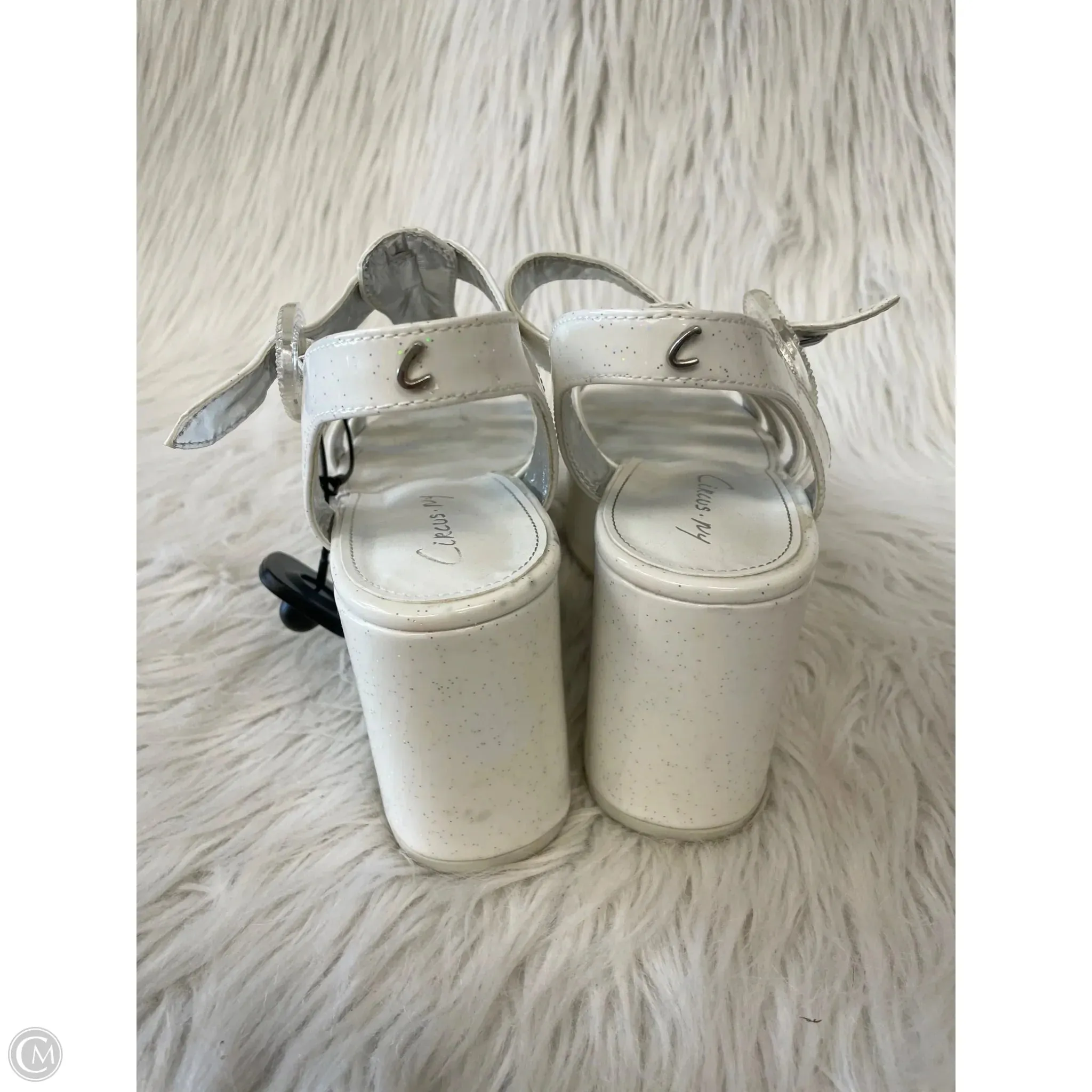 Sandals Heels Platform By Circus By Sam Edelman In White, Size: 7.5
