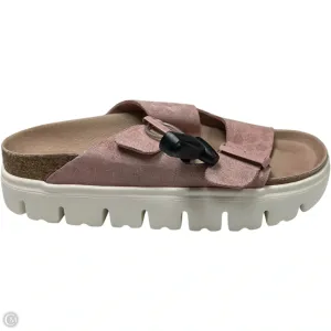 Sandals Heels Platform By Papillio In Pink, Size: 7