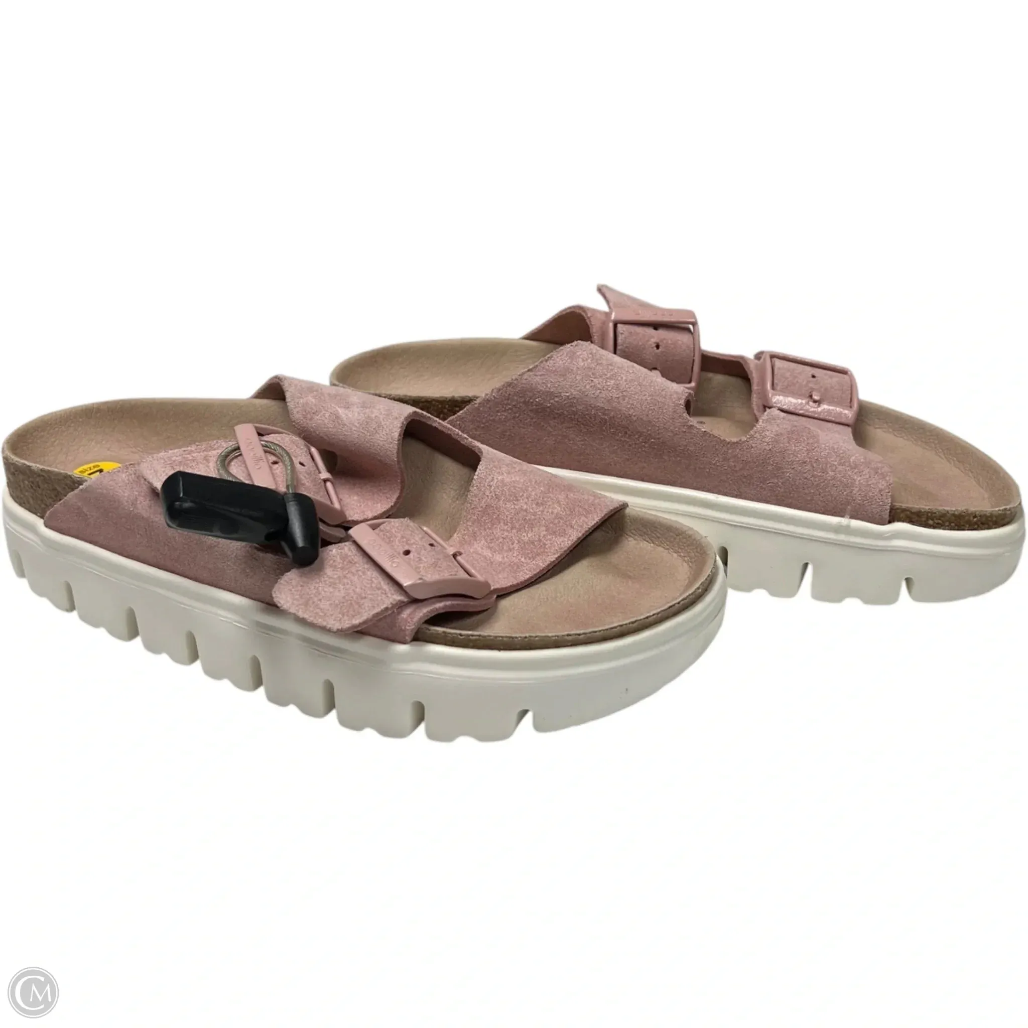 Sandals Heels Platform By Papillio In Pink, Size: 7