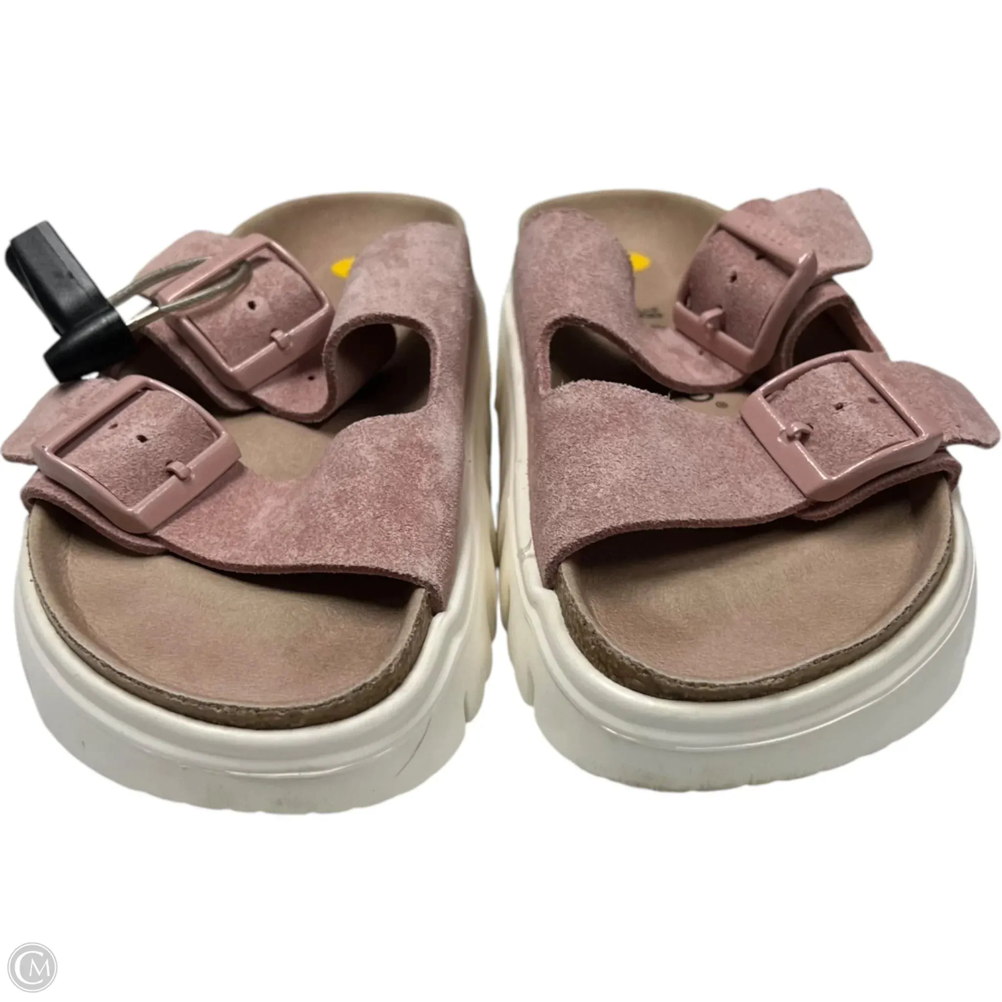 Sandals Heels Platform By Papillio In Pink, Size: 7