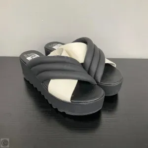 Sandals Heels Platform By Sorel In Black, Size: 8.5
