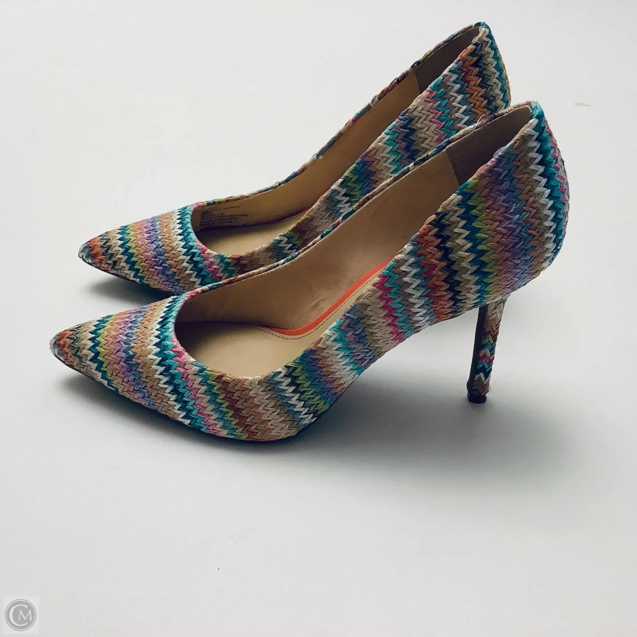 Shoes Heels Stiletto By Clothes Mentor In Multi-colored, Size: 9