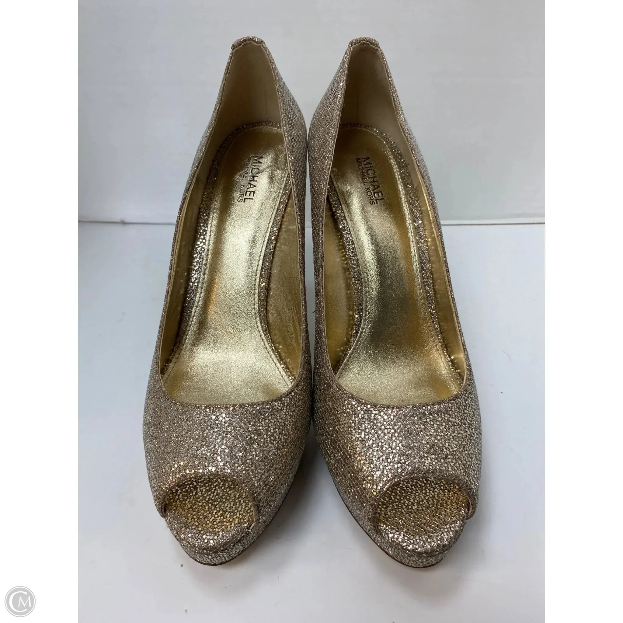 Shoes Heels Stiletto By Michael By Michael Kors In Rose Gold, Size: 9