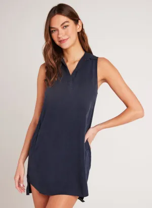 Sleeveless A-Line Dress  - Endless Sea