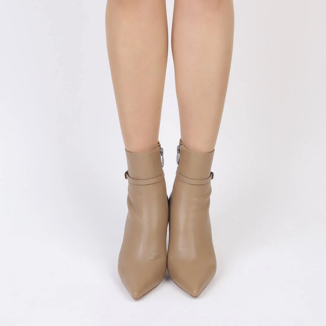 SWIFT- ankle boots Beige
